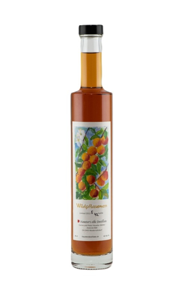  EDEL LIKÖR Wildpflaumen vom Holzfass 3.5dl